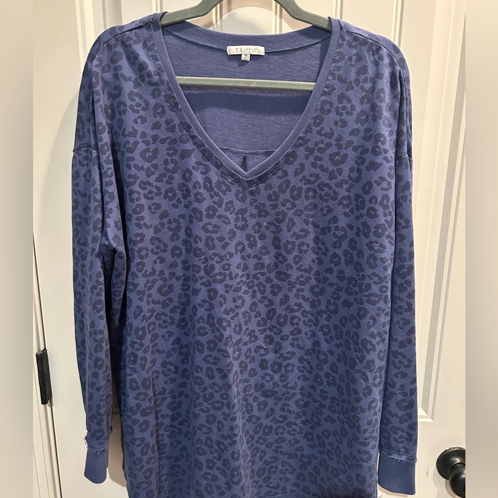 Z Supply LS animal print